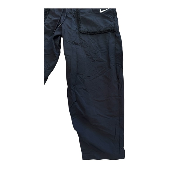 Nike Essentials Women's Black Loose Fit Fleece High Rise Size Large Joggers - Picture 7 of 10